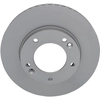 Image de ATE 24.0128-0200.1 Disque de frein ventilé, revêtu, avec vis/boulons