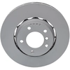 Image de ATE 24.0128-0204.2 Disque de frein ventilé, revêtu, à haute teneur en carbone, avec vis/boulons
