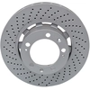 Image de ATE 24.0132-0163.2 Disque de frein perforé/ventilé de l'intérieur, revêtu, allié/carbonisé