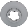 Image de ATE 24.0128-0157.1 Disque de frein ventilé, revêtu, avec vis/boulons