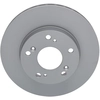 Image de ATE 24.0121-0702.1 Disque de frein ventilé, revêtu, avec vis/boulons