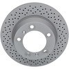 Image de ATE 24.0120-0212.1 Disque de frein perforé/ventilé de l'intérieur, revêtu, allié/carbonisé