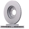 Image de ATE 24.0125-0161.1 Disque de frein ventilé, revêtu