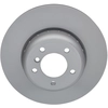 Image de ATE 24.0126-0152.2 Disque de frein ventilé, revêtu, à haute teneur en carbone, avec vis/boulons