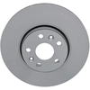 Image de ATE 24.0124-0224.1 Disque de frein ventilé, revêtu, à haute teneur en carbone, avec vis/boulons