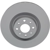 Image de ATE 24.0128-0243.1 Disque de frein ventilé, revêtu, allié/carbonisé