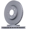 Image de ATE 24.0126-0166.1 Disque de frein ventilé, revêtu, à haute teneur en carbone, avec vis/boulons
