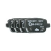 Image de ATE 13.0460-2737.2 Jeu de plaquettes de frein contact de signal d'usure exclu, avec vis d'étrier de frein, avec accessoires