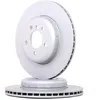 Image de ATE 24.0124-0233.2 Disque de frein ventilé, revêtu, à haute teneur en carbone, avec vis/boulons