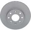 Image de ATE 24.0120-0227.1 Disque de frein ventilé, revêtu, à haute teneur en carbone, avec vis/boulons