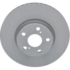 Image de ATE 24.0122-0276.1 Disque de frein ventilé, revêtu
