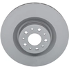 Image de ATE 24.0128-0253.1 Disque de frein ventilé, revêtu, allié/carbonisé