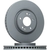 Image de ATE 24.0128-0258.1 Disque de frein ventilé, revêtu, allié/carbonisé
