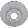 Image de ATE 24.0117-0110.1 Disque de frein ventilé, revêtu