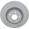 Image de ATE 24.0130-0236.1 Disque de frein ventilé, revêtu, à haute teneur en carbone, avec vis/boulons