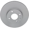 Image de ATE 24.0124-0252.1 Disque de frein ventilé, revêtu