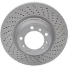 Image de ATE 24.0128-0264.1 Disque de frein perforé/ventilé de l'intérieur, revêtu, allié/carbonisé