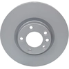 Image de ATE 24.0136-0124.1 Disque de frein ventilé, revêtu, à haute teneur en carbone, avec vis/boulons