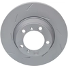 Image de ATE 24.0128-0282.1 Disque de frein rainuré/ventilé de l'intérieur, revêtu, allié/carbonisé, avec vis/boulons