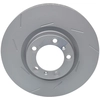 Image de ATE 24.0136-0128.1 Disque de frein rainuré/ventilé de l'intérieur, revêtu, allié/carbonisé, avec vis/boulons
