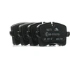 Image de ATE 13.0460-2773.2 Jeu de plaquettes de frein contact de signal d'usure inclus, avec vis d'étrier de frein, avec accessoires