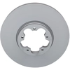 Image de ATE 24.0133-0102.1 Disque de frein ventilé, revêtu, allié/carbonisé, avec vis/boulons