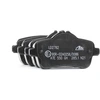 Image de ATE 13.0470-2782.2 Jeu de plaquettes de frein contact de signal d'usure exclu, avec vis d'étrier de frein, avec accessoires
