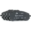 Image de ATE 13.0460-3870.2 Jeu de plaquettes de frein contact de signal d'usure exclu, avec vis d'étrier de frein, avec accessoires