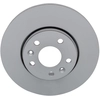 Image de ATE 24.0128-0287.1 Disque de frein ventilé, revêtu, à haute teneur en carbone, avec vis/boulons