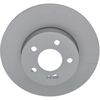 Image de ATE 24.0124-0300.1 Disque de frein ventilé, revêtu, à haute teneur en carbone, avec vis/boulons