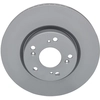 Image de ATE 24.0125-0216.1 Disque de frein ventilé, revêtu, allié/carbonisé