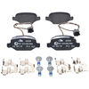 Image de ATE 13.0460-2608.2 Jeu de plaquettes de frein contact de signal d'usure inclus, avec vis d'étrier de frein, avec accessoires