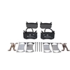 Image de ATE 13.0470-4893.2 Jeu de plaquettes de frein Ceramic avec contact du palpeur d'usure intégré, avec tôle anti-bruit, avec accessoires