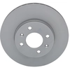 Image de ATE 24.0122-0313.1 Disque de frein ventilé, revêtu, allié/carbonisé