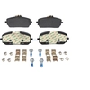 Image de ATE 13.0470-3882.2 Jeu de plaquettes de frein Ceramic Essieu avant, contact de signal d'usure exclu, avec vis d'étrier de frein, avec accessoires