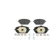 Image de ATE 13.0470-3883.2 Jeu de plaquettes de frein Ceramic contact de signal d'usure exclu, avec vis d'étrier de frein, avec accessoires