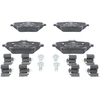 Image de ATE 13.0470-2641.2 Jeu de plaquettes de frein Ceramic contact de signal d'usure exclu, avec vis d'étrier de frein, avec accessoires
