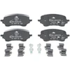Image de ATE 13.0460-2649.2 Jeu de plaquettes de frein contact de signal d'usure exclu, avec vis d'étrier de frein, avec accessoires