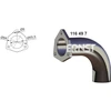 Image de ERNST 116497 Tuyau d'échappement arrière, Longueur: 200mm