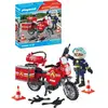 Image de Pompier Et Moto - Action Hereos 71466 Multicolore