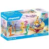 Image de Calèche Avec Sirènes Et Hippocampes 71500 Multicolore
