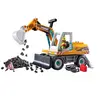 Image de Action Heroes Pelleteuse Mécanique Avec Ouvrier Et Accessoires 71749 Multicolore