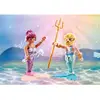 Image de Duo : Couple De Sirène Et Triton Avec Sceptre Et Trident 71799 Multicolore