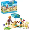 Image de My Life Famille Jouant Dans Le Sable À La Plage 71906 Multicolore