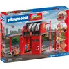 Image de Playmobil 72191 - Grande Caserne De Pompiers Multicolore