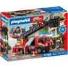 Image de Playmobil 72192 - Camion De Pompiers Avec Grande Échelle Multicolore