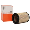 Image de MAHLE LX 228 Filtre à air Cartouche filtrante