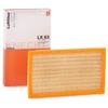 Image de MAHLE LX 63 Filtre à air Cartouche filtrante