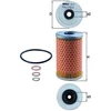 Image de MAHLE OX 34D Filtre à huile Cartouche filtrante, avec joints