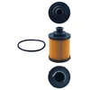 Image de MAHLE OX 418D Filtre à huile Cartouche filtrante, avec joint d'étanchéite